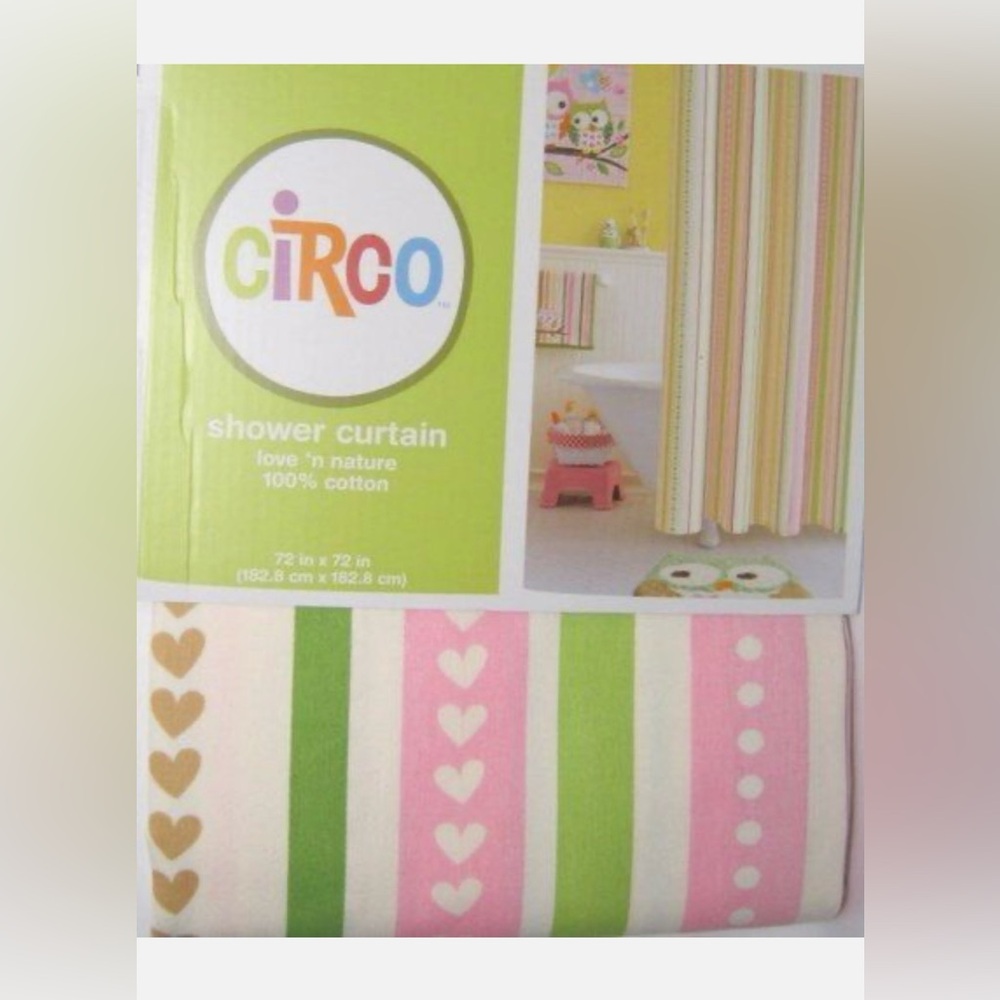 Circo Striped Shower Curtain